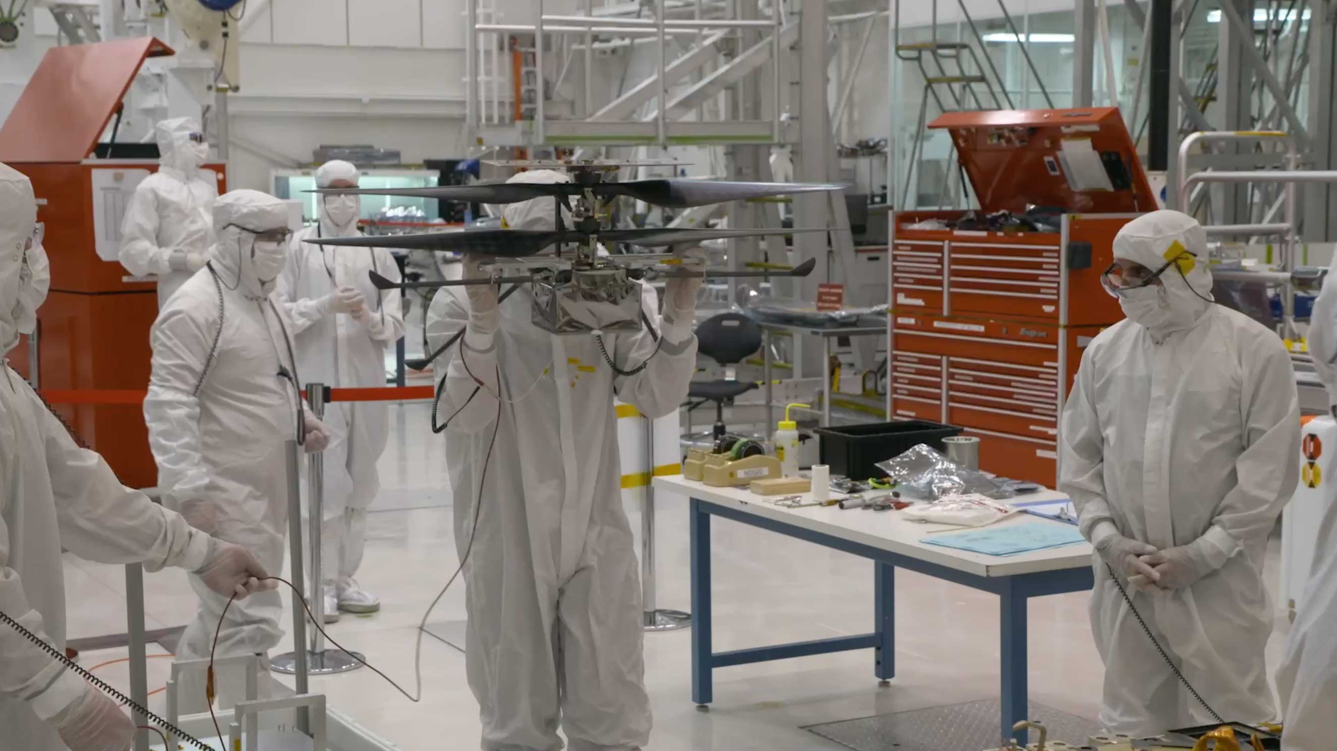 JPL Mounting Ingenuity