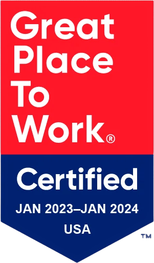 Great Place to Work Certified Badge