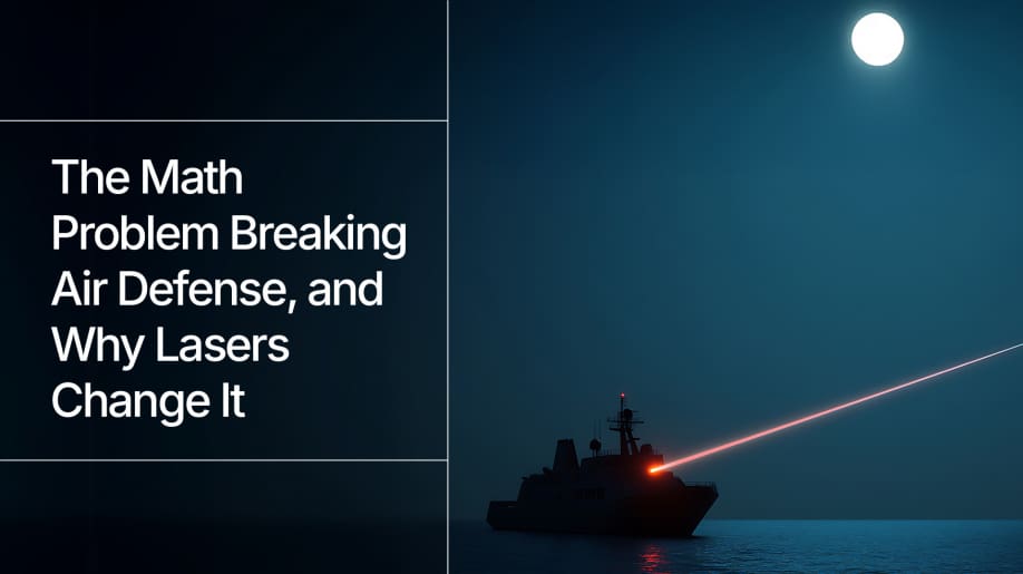 The Math Problem Breaking Air Defense, And Why Lasers Change It