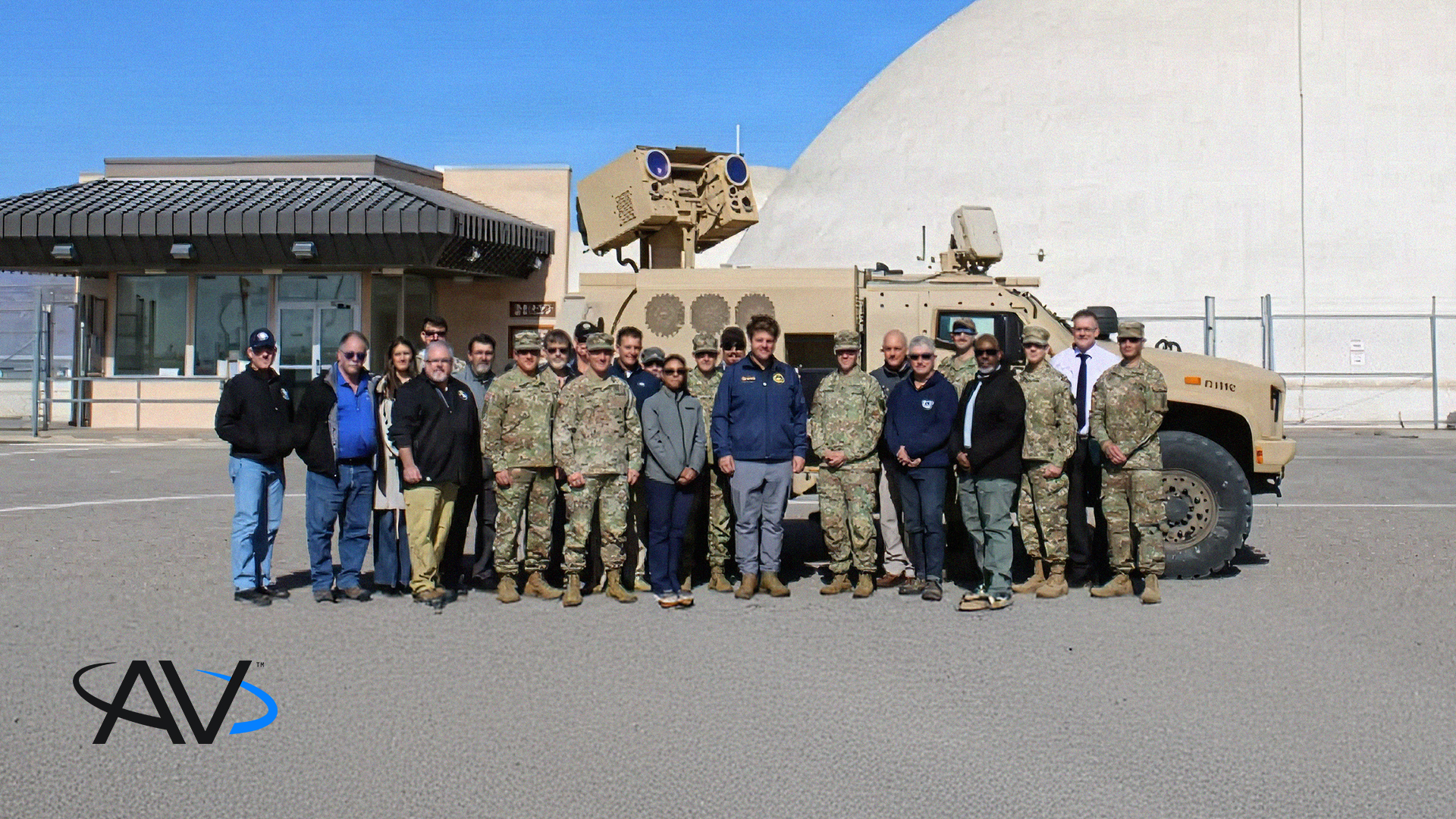 AV’s LOCUST ® high-energy laser system undergoes testing at White Sands Missile Range, demonstrating safe, precise counter-drone capability in coordination with DOW–FAA national airspace validation efforts. (Photo Courtesy of the U.S. Army).